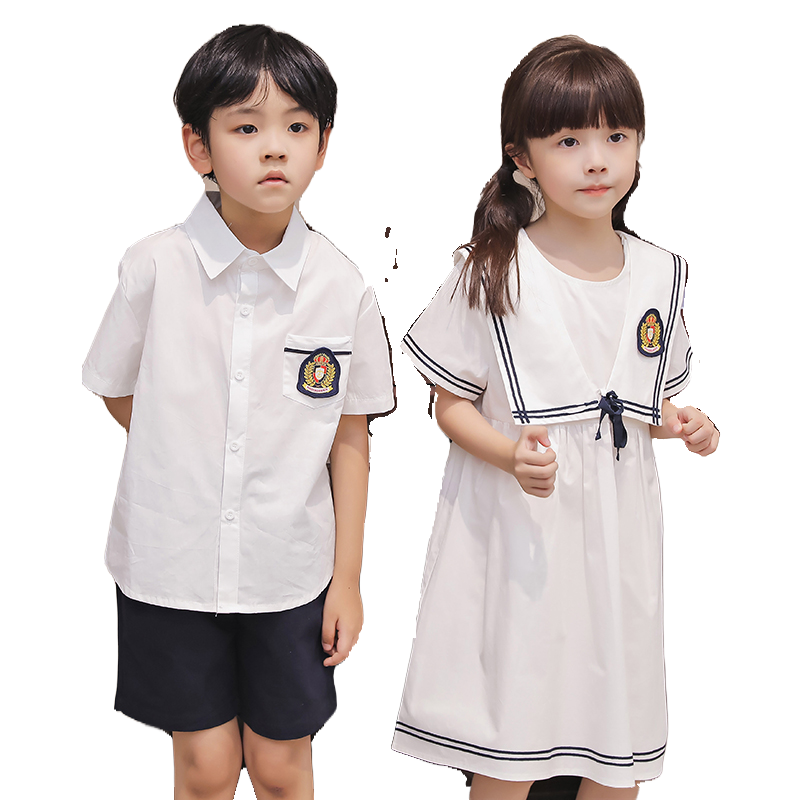 幼儿园园服夏装班服礼服小学生合唱演出服儿童节毕业照服装表演服