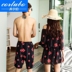 Cặp đôi mới CORTUBO mẫu đồ bơi thời trang khí chất bảo thủ quần ba mảnh đi biển suối nước nóng cặp đôi đồ bơi - Vài đồ bơi đồ đi biển cho cặp đôi Vài đồ bơi