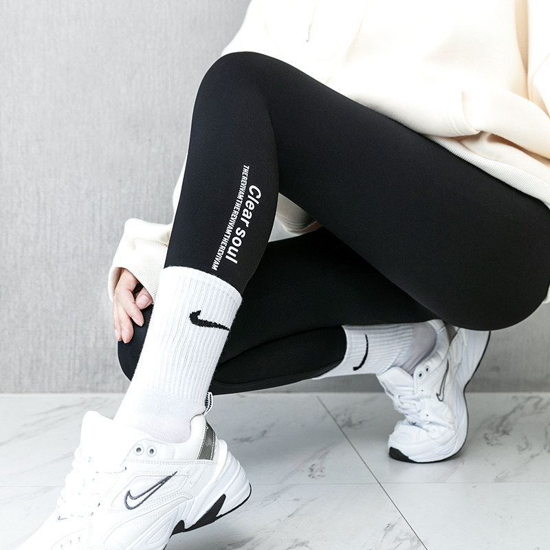 孕妇鲨鱼皮九分春秋装芭比打底裤 珂娅奴孕妇打底裤