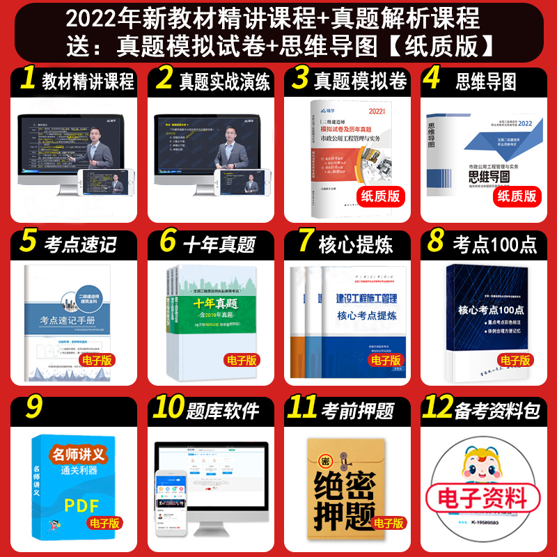 嗨学网2022年二级建造师课件市政历年真题试卷二建网络课程视频-图2