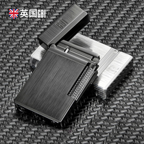 UK GBI Lang lighter men personality upscale inflatable pure copper lighter steel tone side slip sending boyfriend