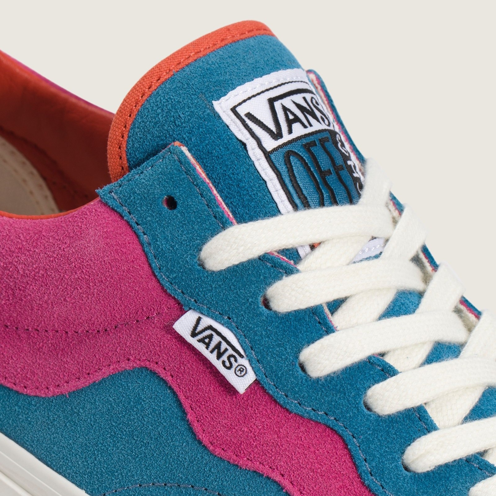 Vans OTW x Parra Old Skool 36艺术风波浪复古拼色麂皮休闲板鞋,淘宝优惠券,粉丝福利购,淘宝优惠卷