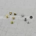 Đồng 6 mm, hành lý, phụ kiện phần cứng, đinh trang trí, ốc vít chống mài mòn, đinh tán, túi xách, đinh phẳng - Phụ kiện hành lý