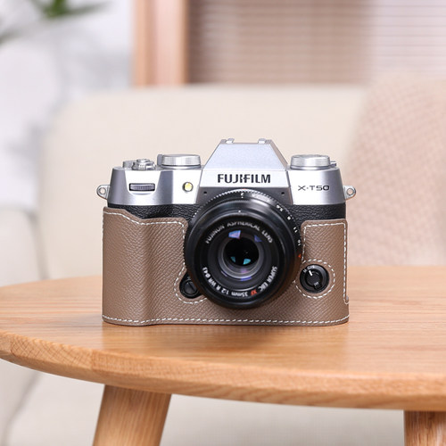 富士XT50保护套XT30三代二代XS20X100VI相机包配件真皮xe5xm5xt5 - 图0
