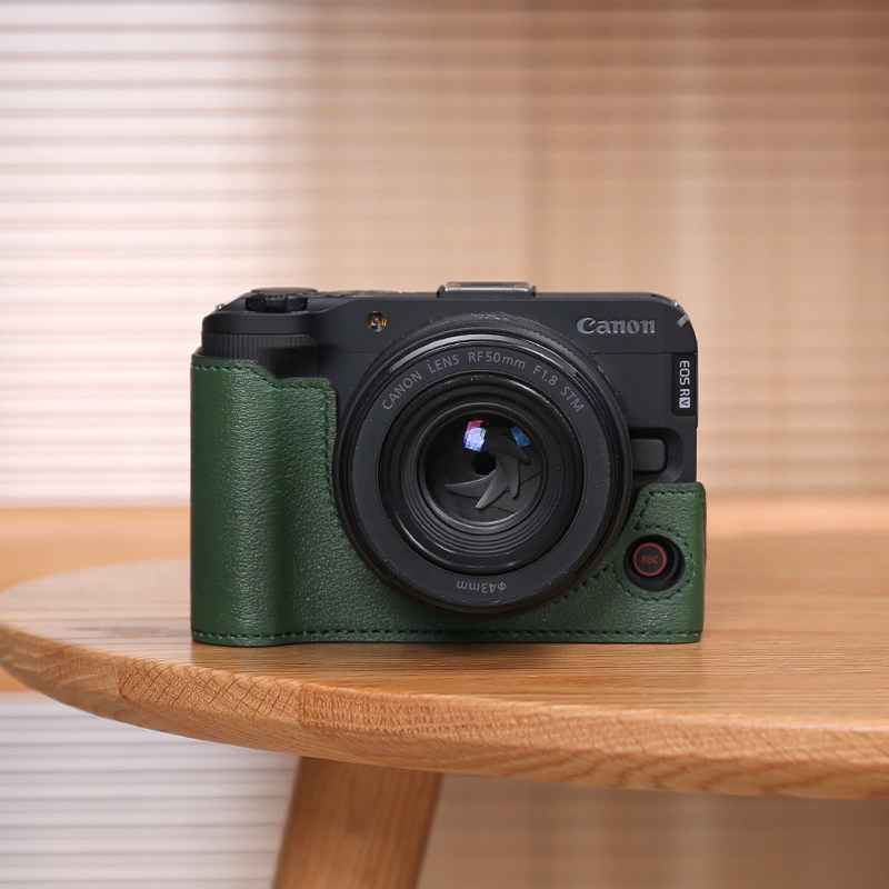佳能R50V保护套R10R62R6二代R8R7RPR52相机包配件皮套真皮R100R50,淘宝优惠券,粉丝福利购,淘宝优惠卷