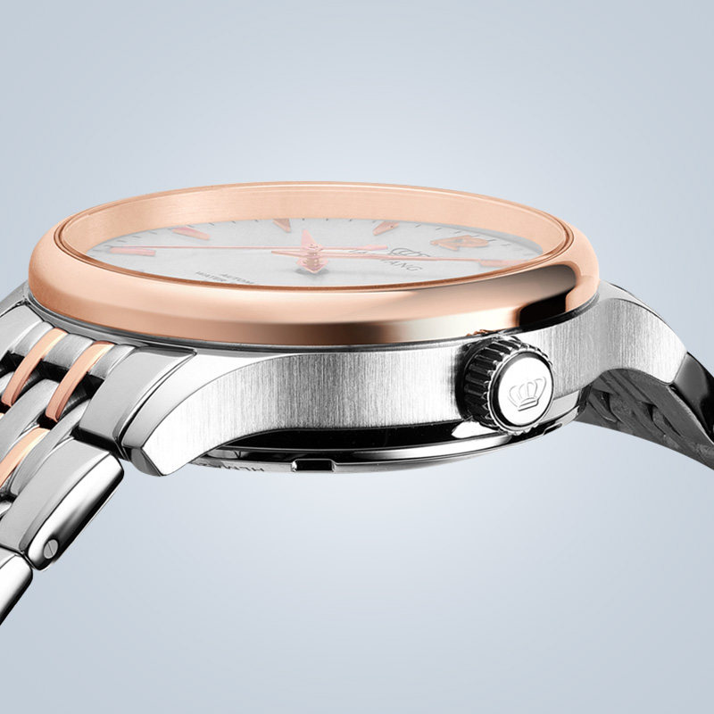 正品防水自动女士时尚商务天王表 天王天唯雅国产腕表