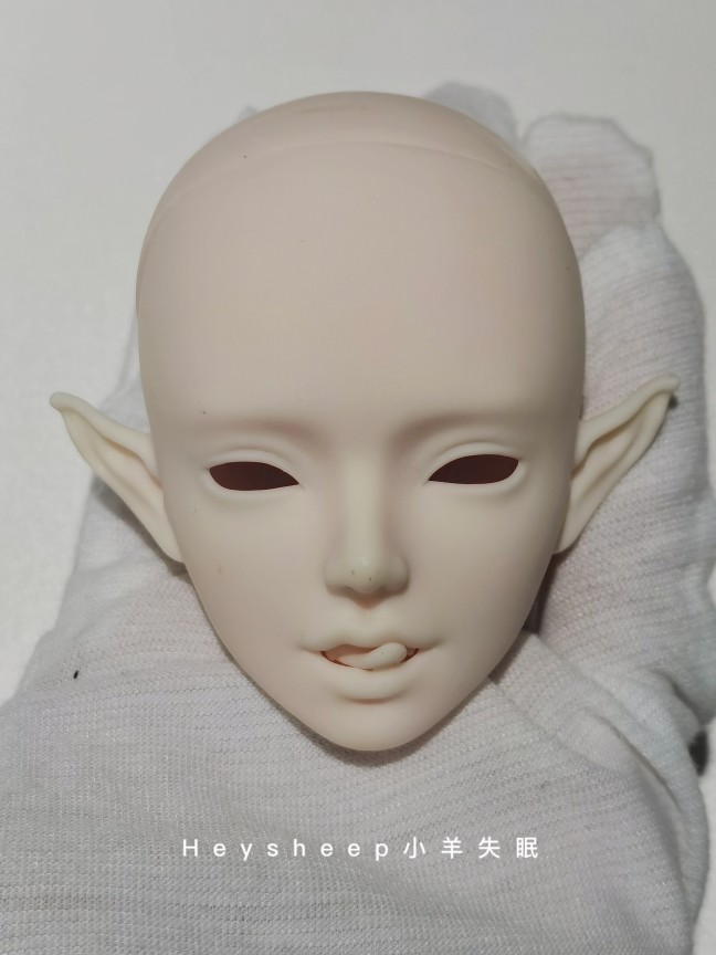 【小羊失眠】 bjd3D打印戌狸-橘子猫（已授权）四分六分bjd娃打印-图1