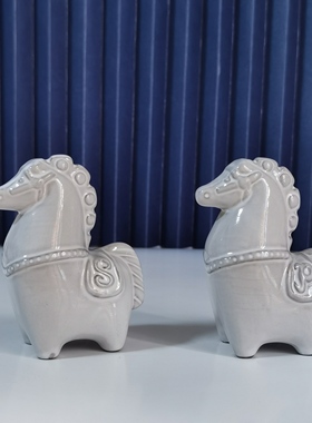 绝版老货 JA乌托邦系列小马调料罐设计款小摆件外贸尾货捡漏收藏