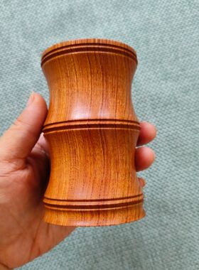 花梨木笔筒厂家现货木质收纳工艺文房四宝用实木笔筒