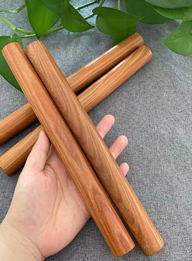 小叶红檀擀面杖面棒面棍木质面杖家用擀面轴饺子棍烘焙工具