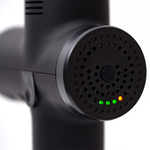 Factory cross-border three-speed button fascia gun muscle relaxation sports massager fitness equipment equipment silent
