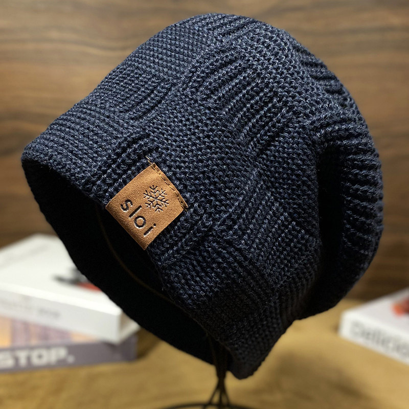 帽子男士冬季防寒保暖毛线帽2025新款加绒防风针织帽潮牌护耳帽子,淘宝优惠券,粉丝福利购,淘宝优惠卷