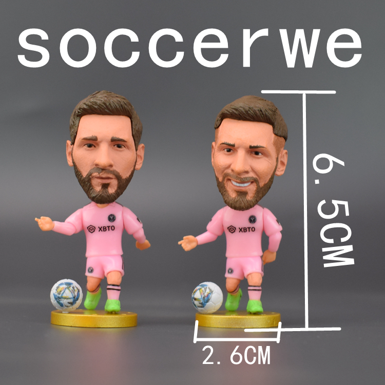 23-24赛季足球手办soccerwe 口袋堂球星公仔模型玩具送礼足球周边 - 图0