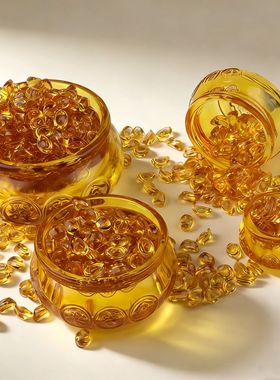 黄水晶聚宝盆摆件聚财纳福客厅