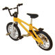 Simulated movable alloy mini bicycle model ornament