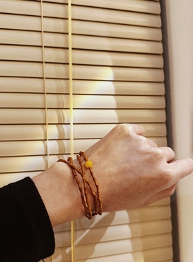 橄榄核竹节手串多宝手串