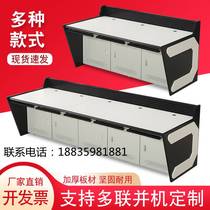 Dual-union degree triple four-link system of five-link set-up monitoring bench command centre command desk console