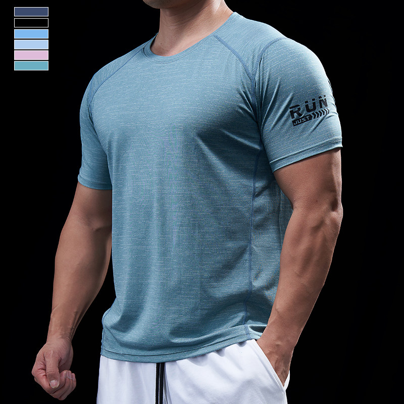 夏季男士运动健身训练速干衣弹力t恤上衣短袖宽松休闲跑步透气,淘宝优惠券,粉丝福利购,淘宝优惠卷