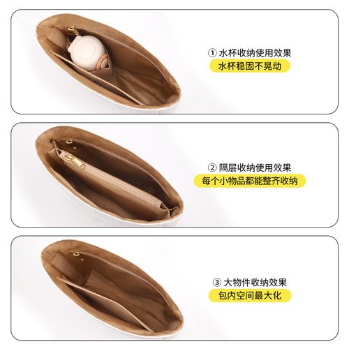 怡萨适用珑骧双肩包内胆杜邦纸longchamp龙骧背包中包撑分隔内衬 - 图1