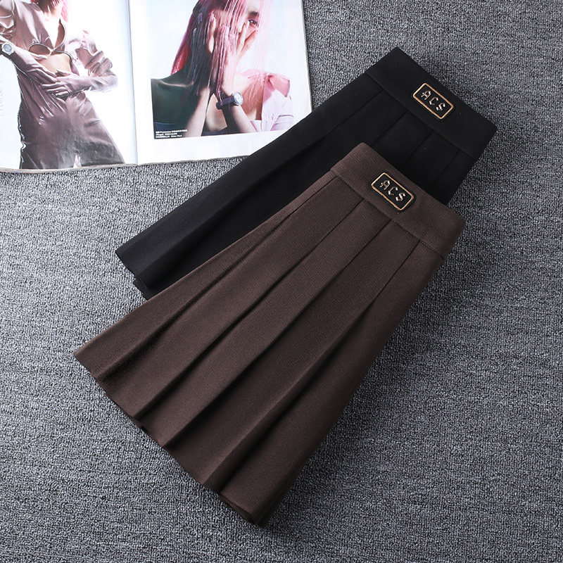 秋冬毛呢2021年新款高腰子半身裙 佐帕莎半身裙