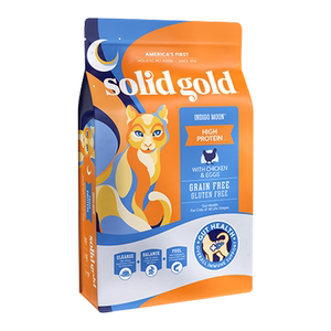 Solid gold素力高进口全价宠物食品金装猫粮鸡肉与蛋粉12磅猫咪粮