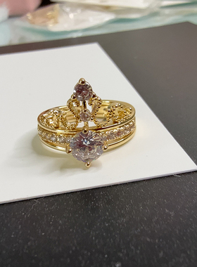 可分开戴14K金色开口可调节