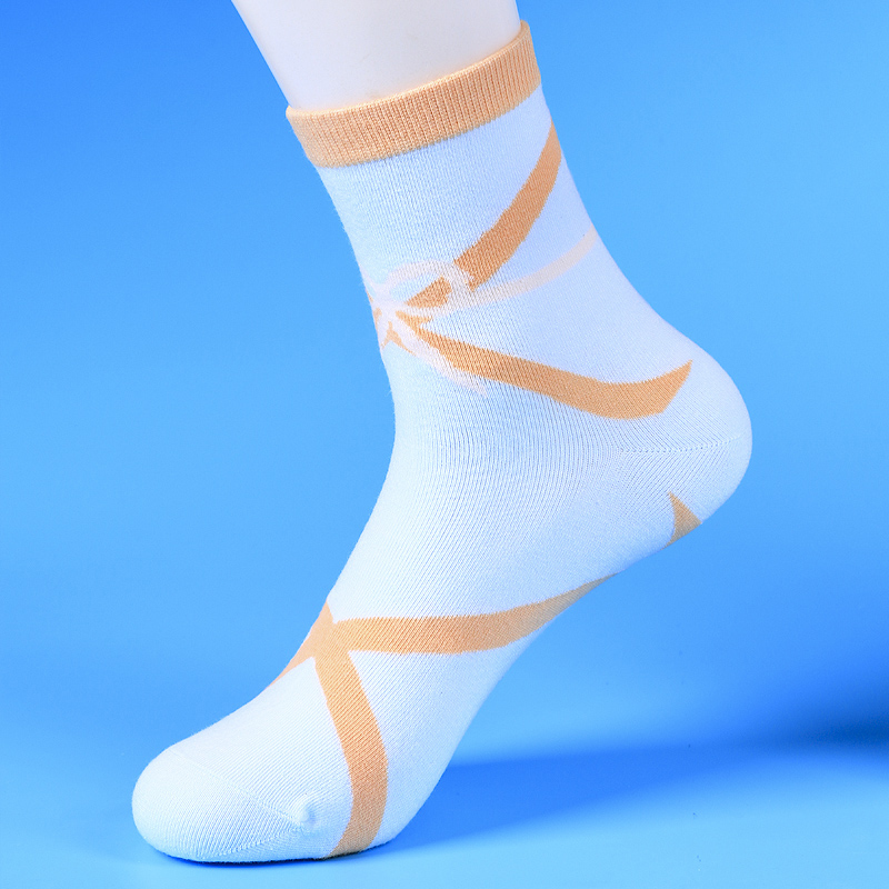 可爱日系长筒秋冬季潮中筒袜 比尔姿彩短袜/打底袜/丝袜/美腿袜