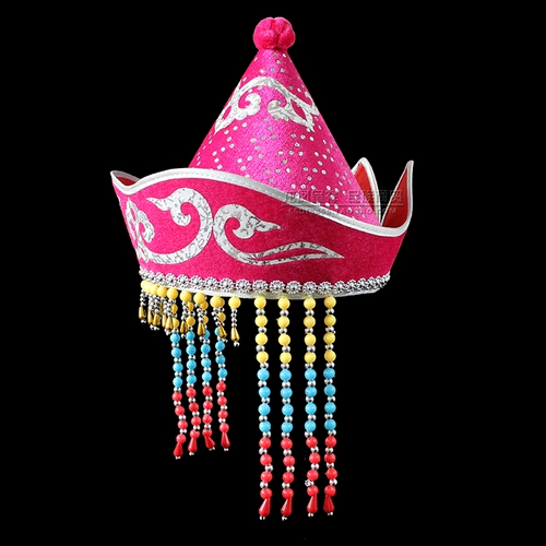 Детская монгольская шляпа девочка девочка для вышивки вышива