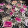 Ice pink cherry blossom gel jelly perilla stone