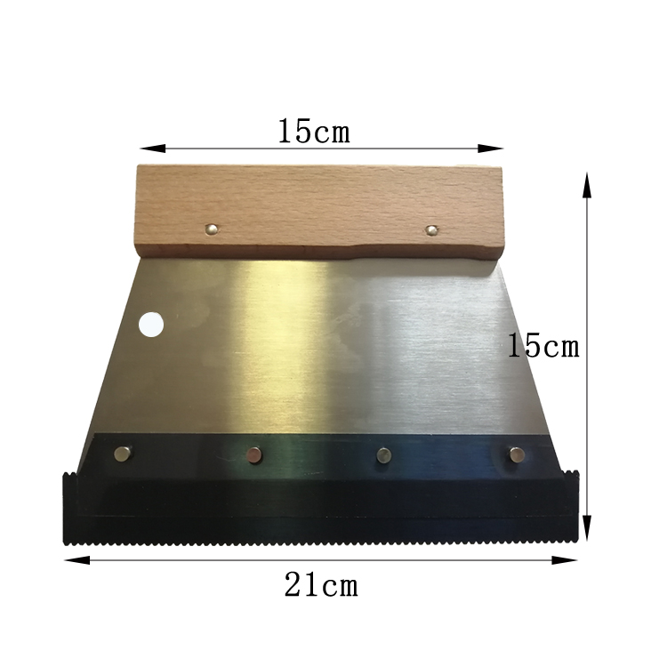 【刷胶神器】PVC塑胶地板工具木地板锯齿刮胶板聚氨酯万能胶工具 - 图0