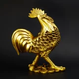 Медные куриные украшения создают все медные большие петухи в гостиной спальни спальня благоприятная золотая курица с зодиаком украшения курицы