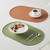 Mi Standers High Level Feel Dining Mat Heat Insulation Mat Anti-Burn Mat dinner plate Cushion Bowl Cushion Silicone waterproof Anti-oil table mat