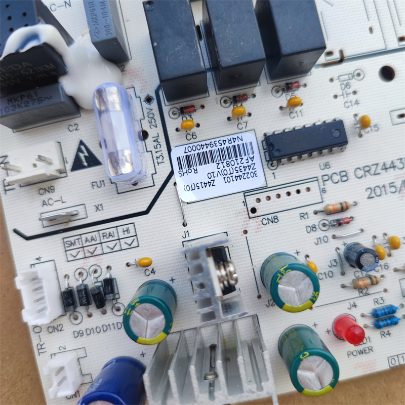 适用格力单冷风管机空调内机主板 302244101配件 30224410电路板-图1