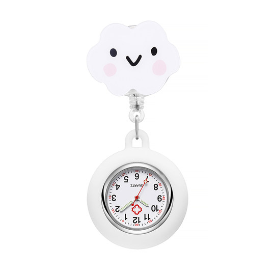 Специальные часы для медсестер, импортная модель с бесшумным механизмом.