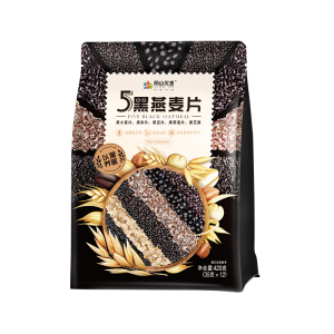 【买一送一】阴山优麦五黑燕麦片共840g