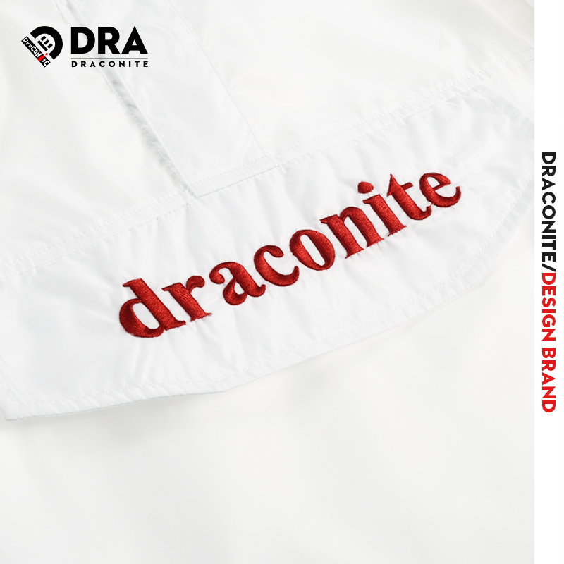 DRACONITE街头潮流嘻哈个性国潮宽松oversize连帽冲锋衣风衣男女_男装