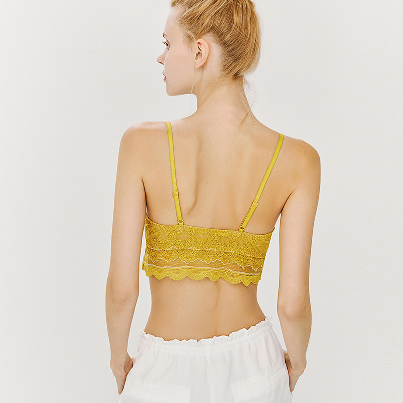 兰卓丽新品带杯免穿无钢圈性感文胸 兰卓丽文胸