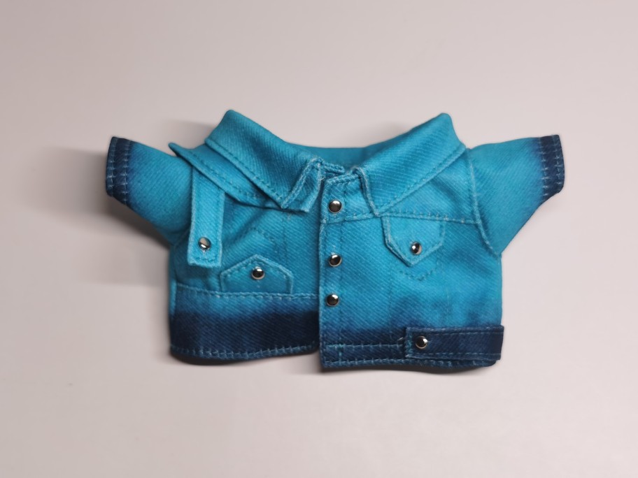 Mirror公仔衫娃衣20cm应援AnsonLo卢瀚霆广告蓝渐变外套 - 图3