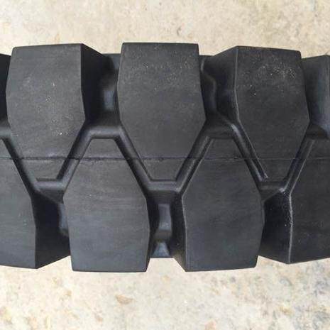 叉车专用实心轮胎杭叉合力3/3.5吨前轮28x9-15后轮650-10充气轮胎 - 图3