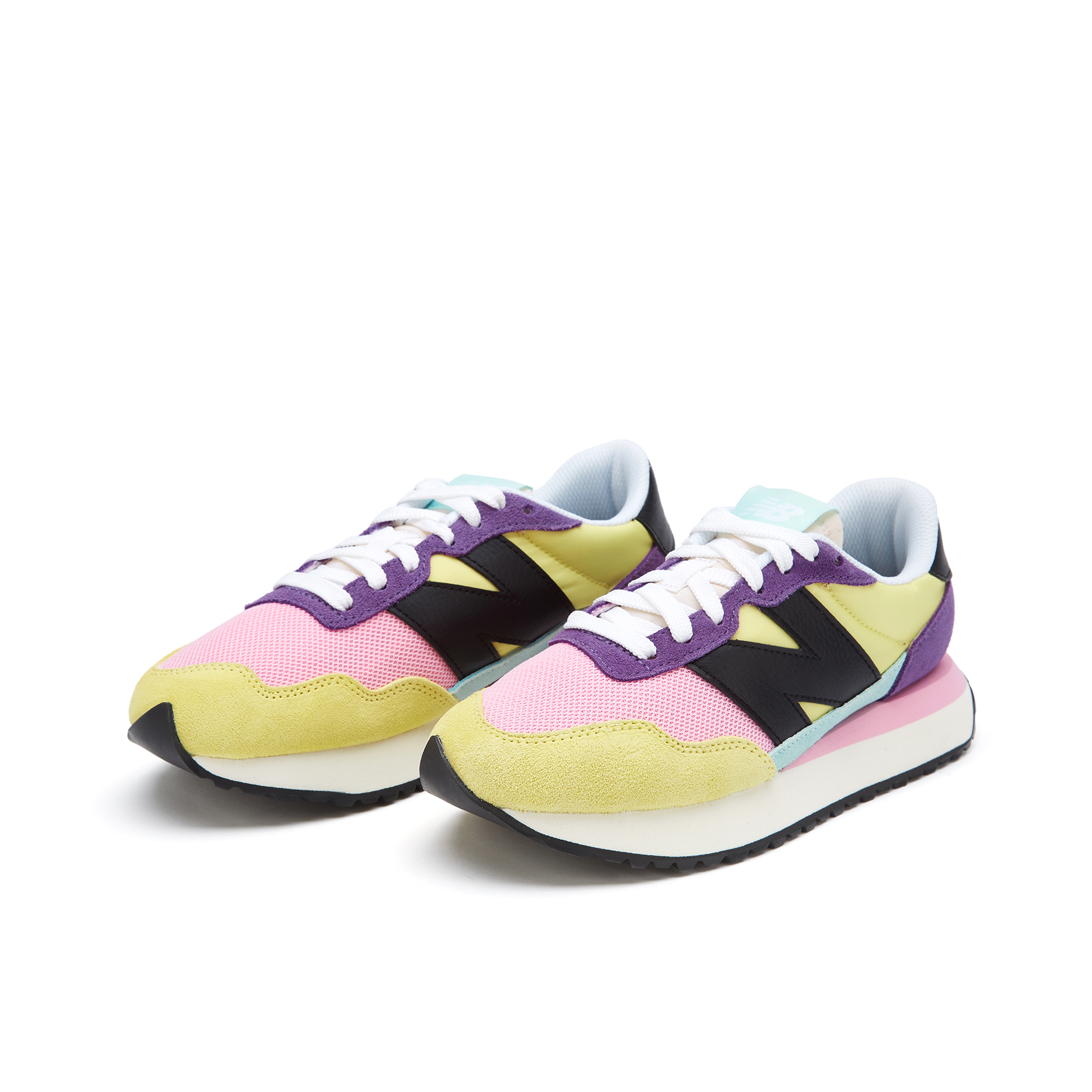 New Balance NB官方奥莱 女士春季休闲鞋拼色阿甘鞋N字运动鞋237_New Balance官方奥莱店_运动鞋new-第2张图片-提都小院