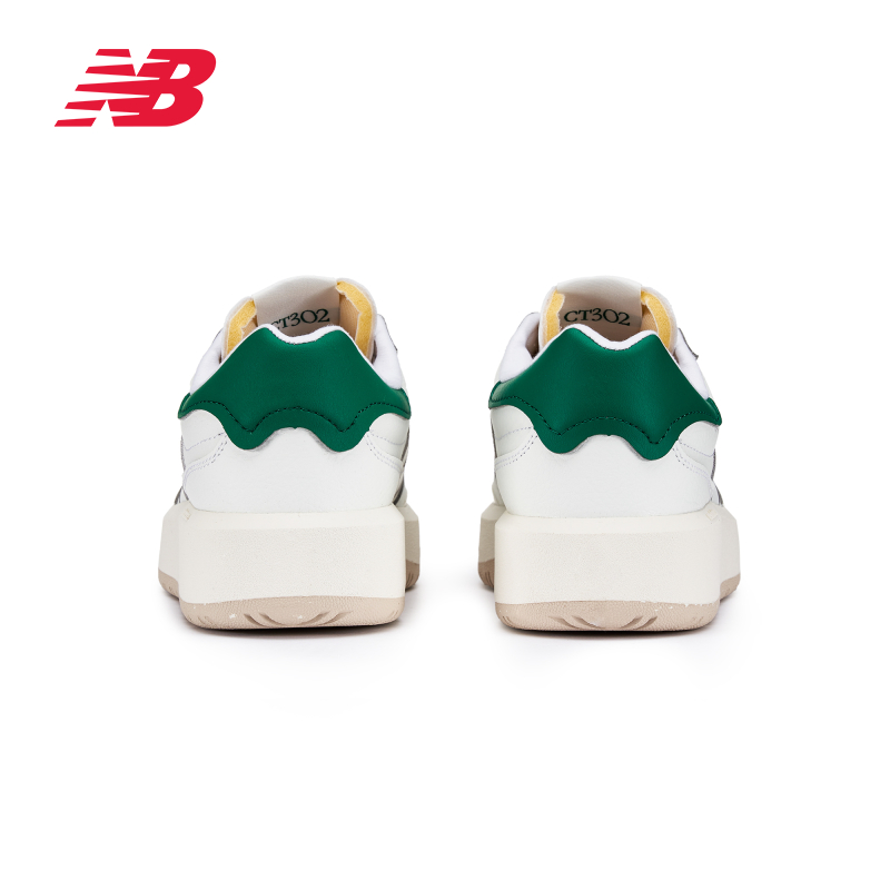 New Balance NB官方奥莱 男女鞋夏季百搭增高运动休闲板鞋CT302