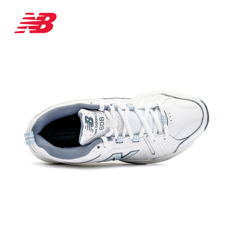 New Balance NB官方奥莱女鞋春秋季室内场地百搭运动鞋老爹鞋608-图1