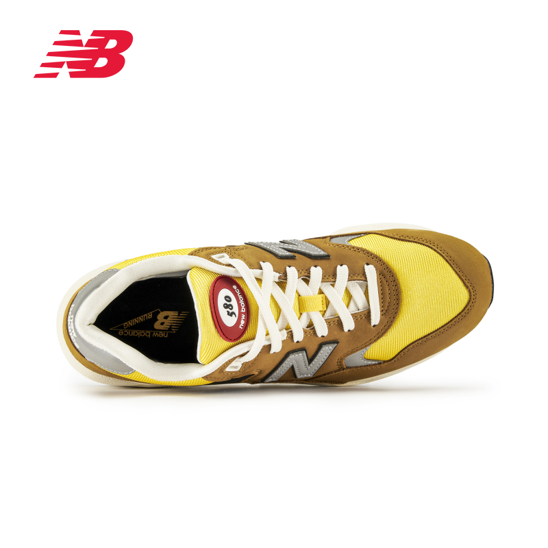 New Balance NB官方奥莱 男女鞋夏季大地色时尚通勤运动休闲鞋580