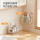 Toothbrush storage rack wall mounted bathroom wall