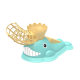 Children's foot ejection training baseball set