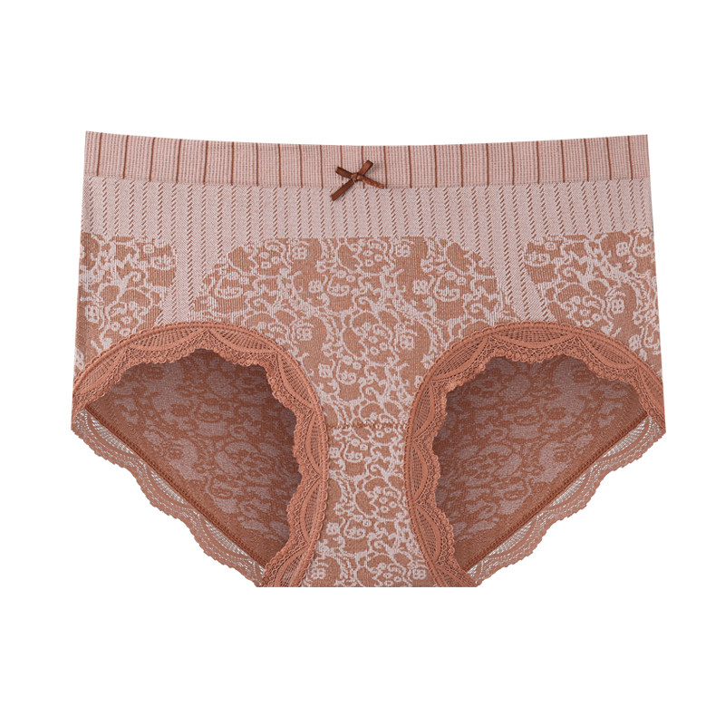 俞兆林女士高腰秋薄收腹三角裤头 俞兆林优格女三角裤