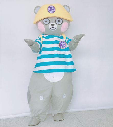 网红熊牵然熊卡通人偶服装抖音同款活动宣传表演跳舞成人玩偶服 - 图2