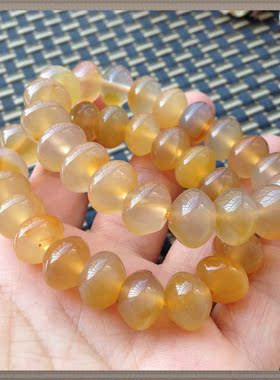 原色无烧水润通透一物一图算盘珠