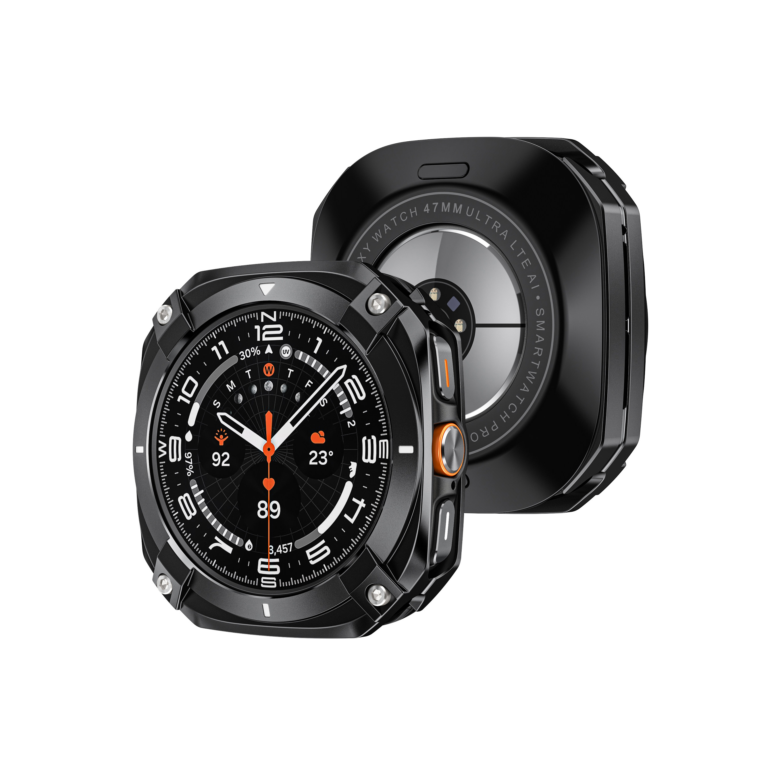 适用于三星Ultra手表保护壳赛博金属保护套三星Ultra锌合金保护壳,淘宝优惠券,粉丝福利购,淘宝优惠卷