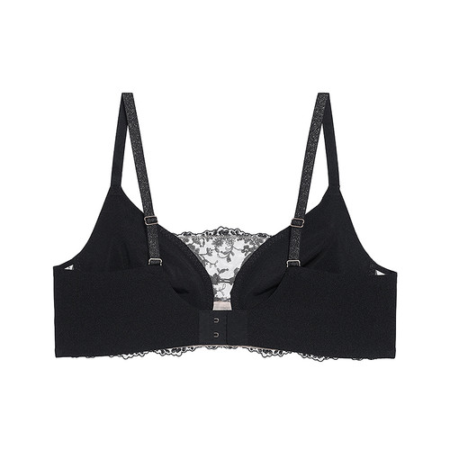 爱慕精粹玩偶2内衣女无钢圈深V插杯抹胸式文胸AM17B631 - 图1